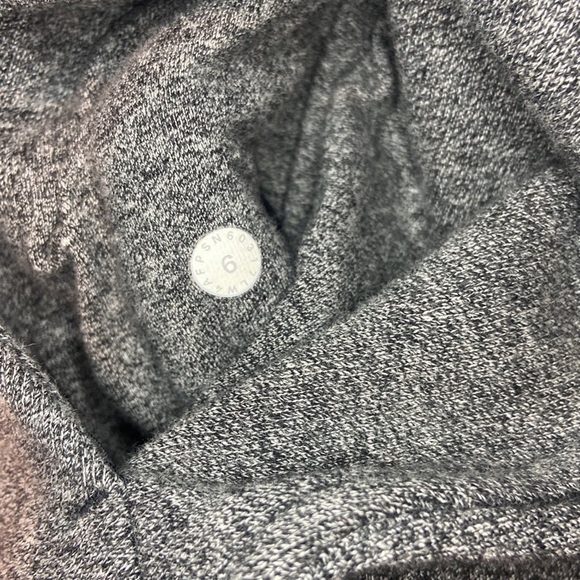 Lululemon Scuba Full-Zip size 6 speckled Heather grey - Picture 5 of 5